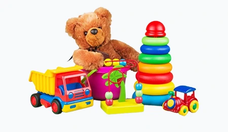 Non Electric Toys (these are ordinary toys such as rattles, dolls, puzzles, etc. which do not have any function dependent on electricity)