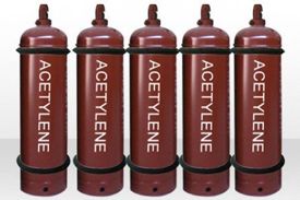 Welded and seamless steel dissolved acetylene gas cylinders