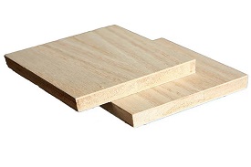 Veneered particle boards