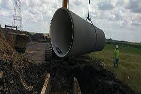 Bar or wire Wrapped Steel Cylinder Pipes with Mortar Lining and Coating Including Specials