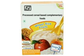 Processed cereal based complementary foods