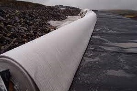 Geotextiles used as protection (or cushioning) materials