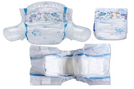 Disposable baby diaper