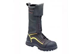 Leather safety boots and shoes for miners