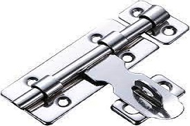 Stainless Steel Sliding Door Bolts (Aldrops) for use With Padlocks
