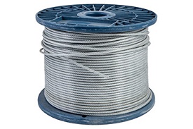Stranded steel wire ropes for winding and man-riding haulages in mines